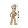 Action Figurine Handicrafts Home Study Room Decoration Miniature Model Baby Groot Tree Man Character Ornament Funny Decoration