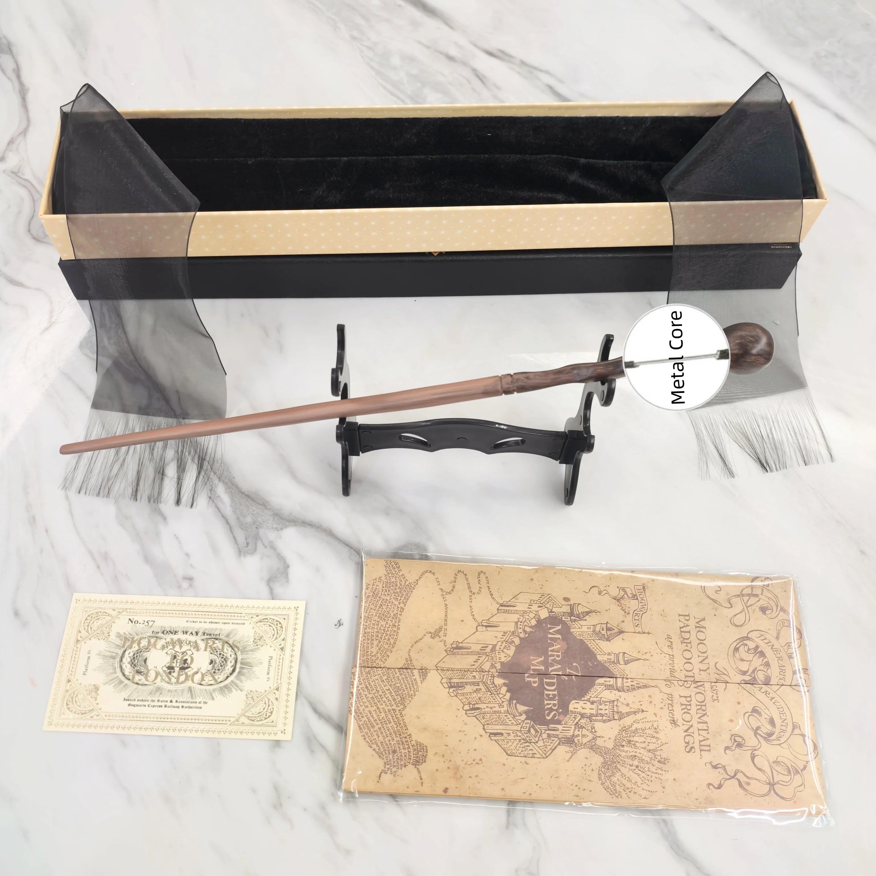Gift Box Set Anime Cosplay Magic Wand With Box Children Decoration Toy Accessories For Kids Bacchetta Magic Stick