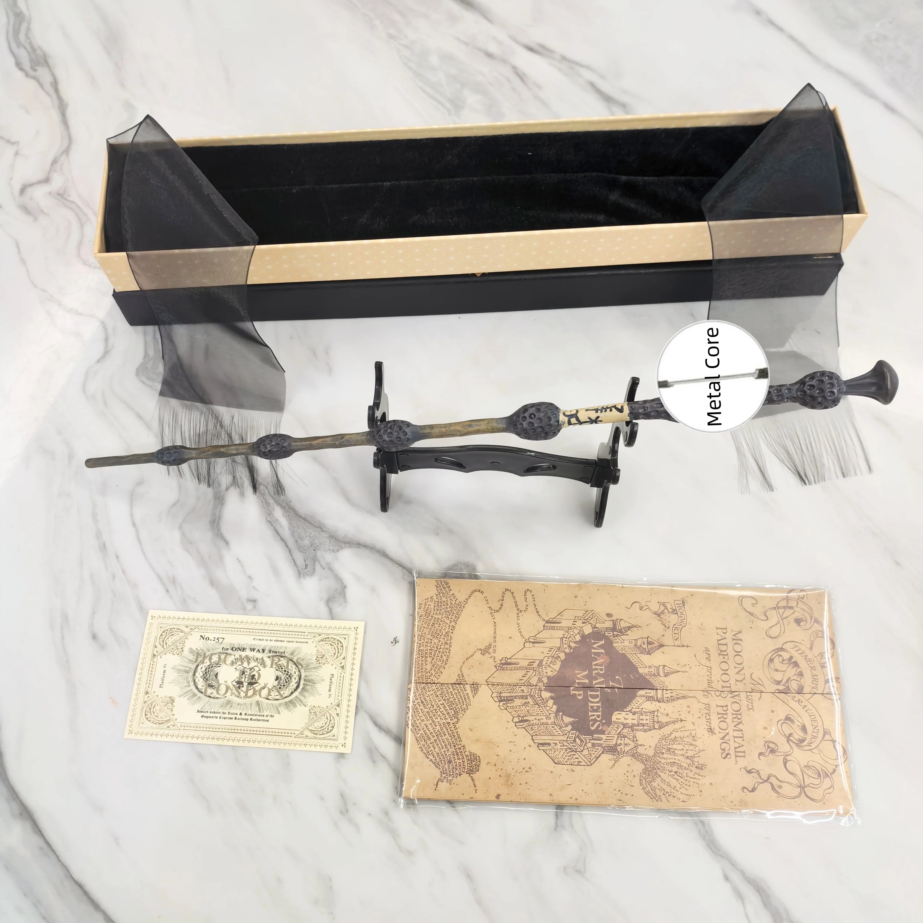 Gift Box Set Anime Cosplay Magic Wand With Box Children Decoration Toy Accessories For Kids Bacchetta Magic Stick