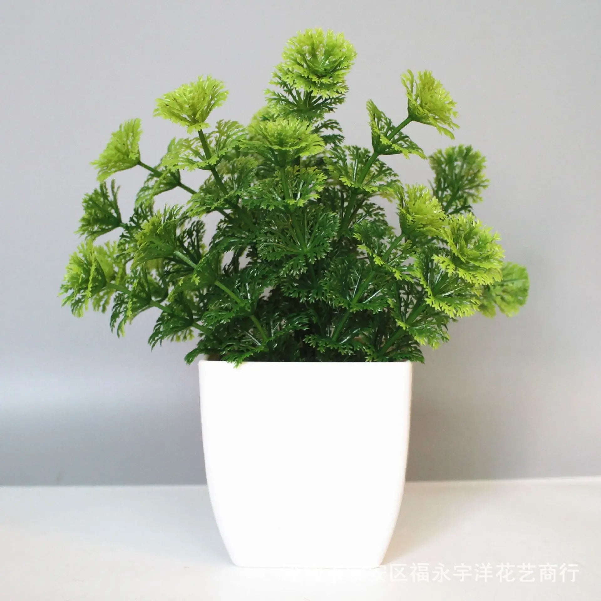 Wholesale Artificial Bonsai Green Fake Plant Potted Plants Indoor and Outdoor Home Bedroom Garden Decoration Artificial Plants