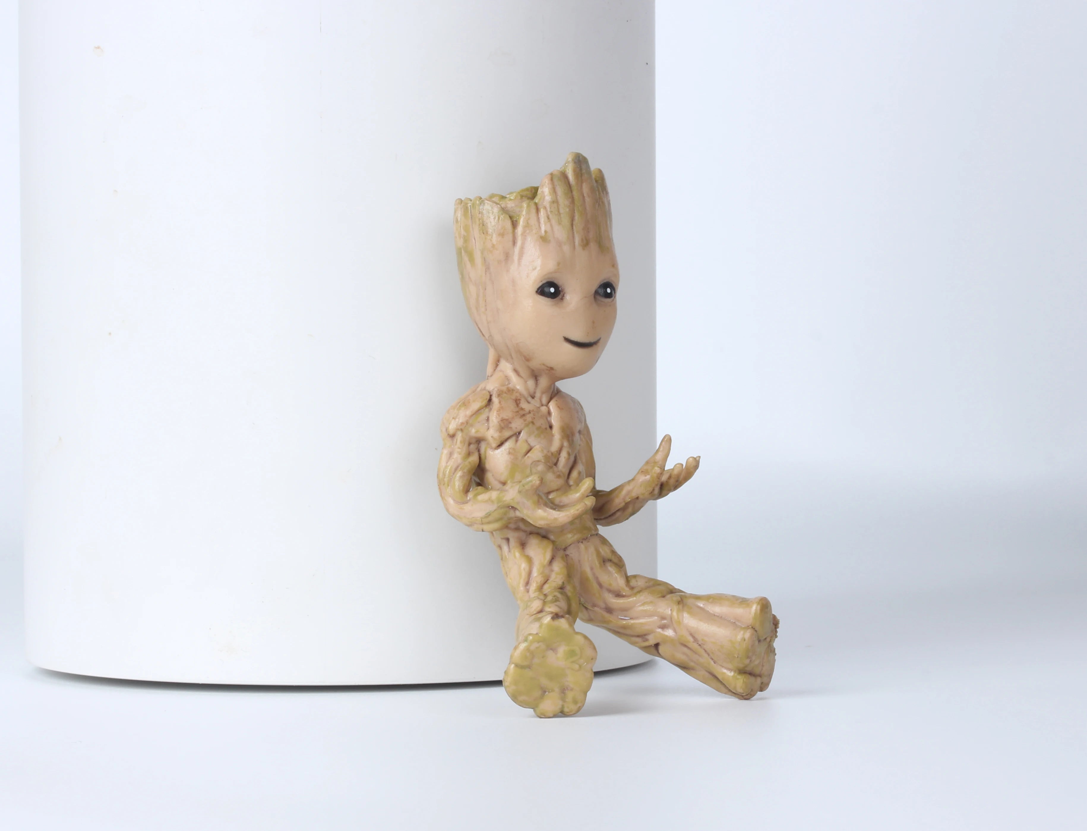 Action Figurine Handicrafts Home Study Room Decoration Miniature Model Baby Groot Tree Man Character Ornament Funny Decoration