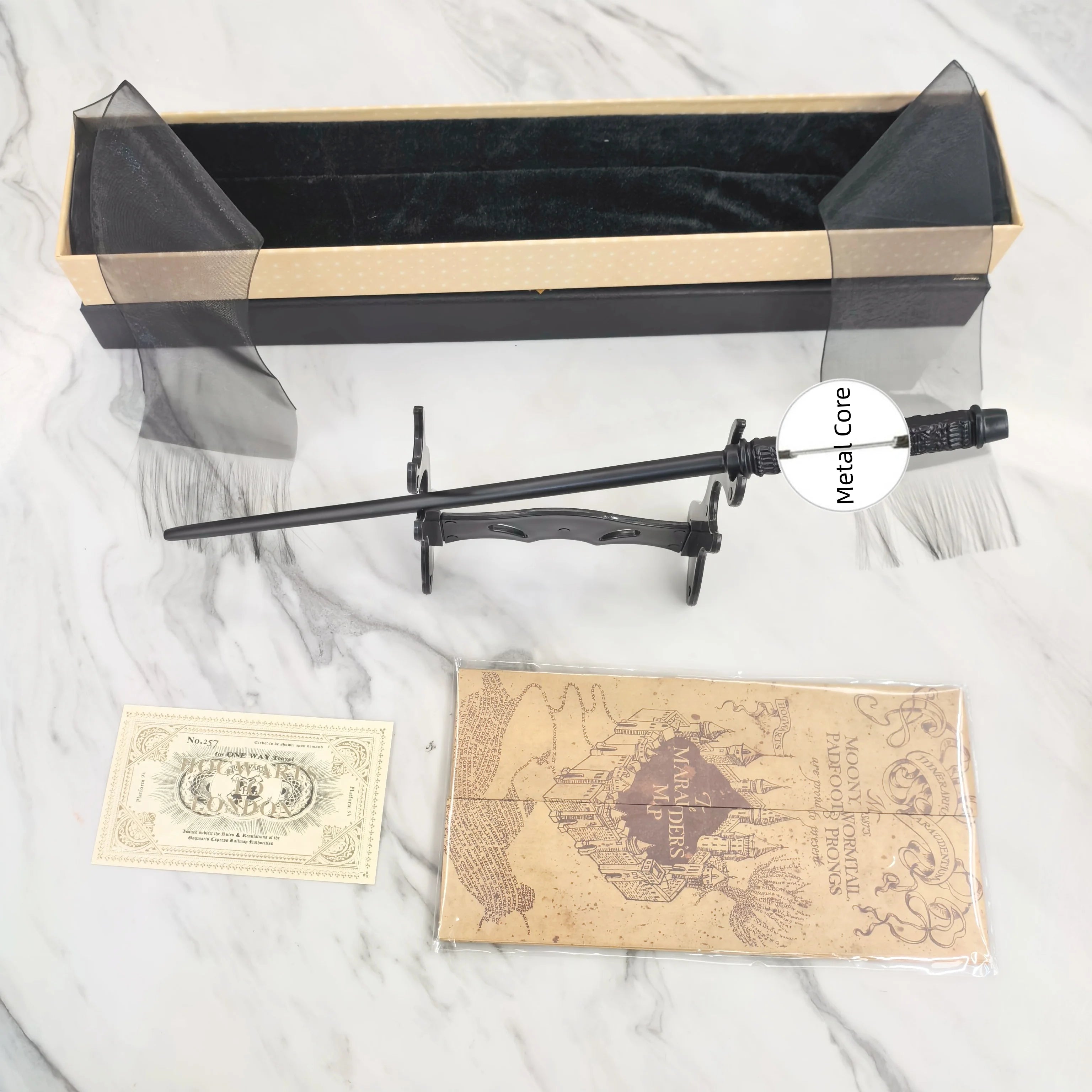 Gift Box Set Anime Cosplay Magic Wand With Box Children Decoration Toy Accessories For Kids Bacchetta Magic Stick