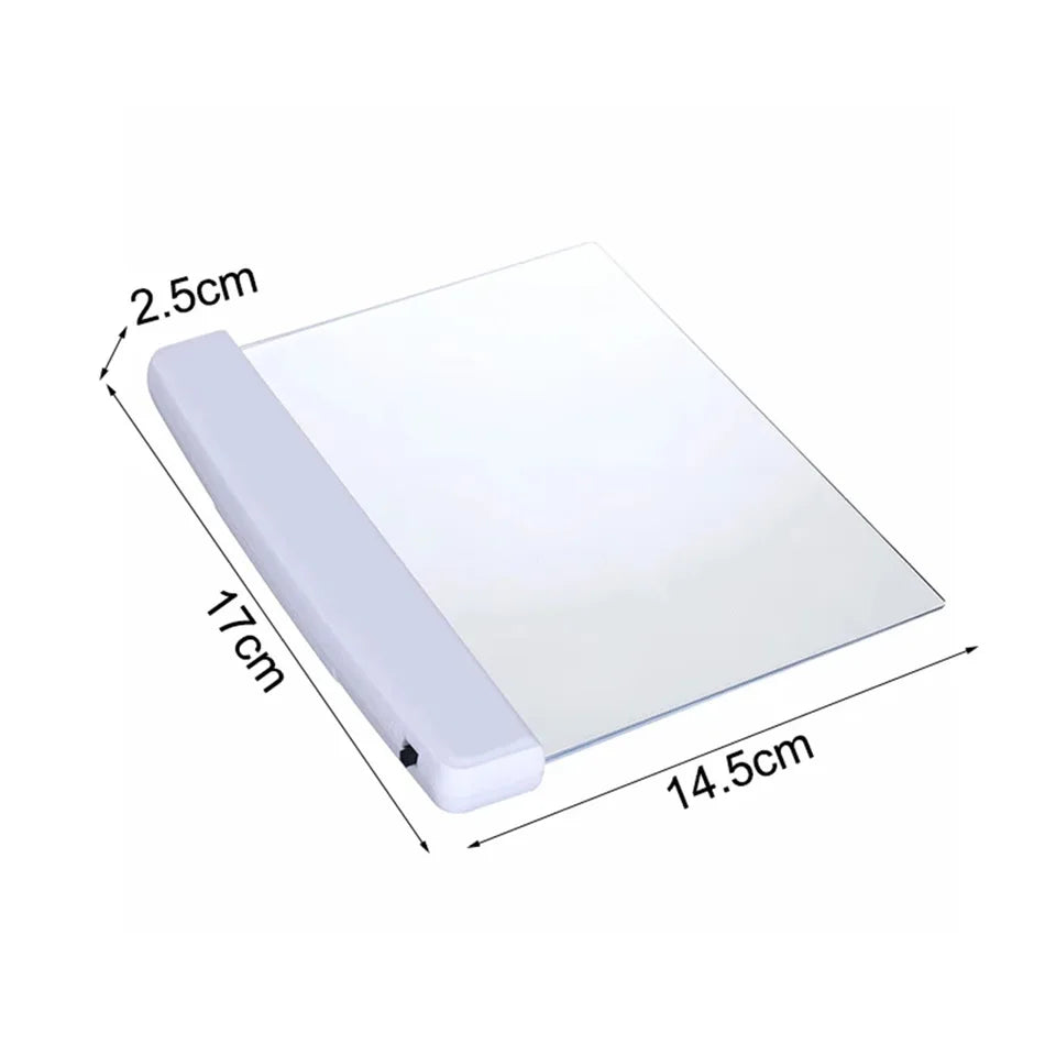 LED Book Light for Reading in Bed,Flat Panel Eye-Caring Bookmark Light,Portable Reading Lamp,Mini Night Light,Car,Travel,Gifts