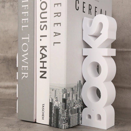 Cross-Border "READ & BOOK" Letter Bookend Set For Study/Desktop Book Organizing & Decoration Scenario