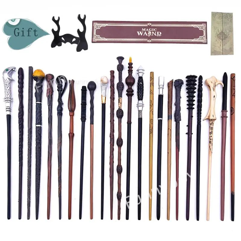 Gift Box Set Anime Cosplay Magic Wand With Box Children Decoration Toy Accessories For Kids Bacchetta Magic Stick