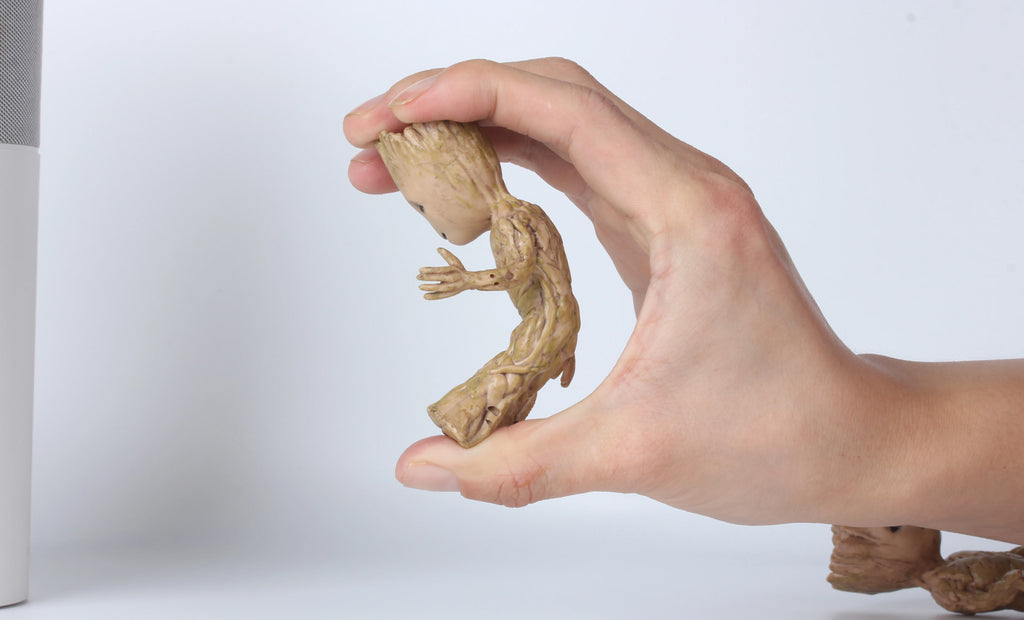 Action Figurine Handicrafts Home Study Room Decoration Miniature Model Baby Groot Tree Man Character Ornament Funny Decoration