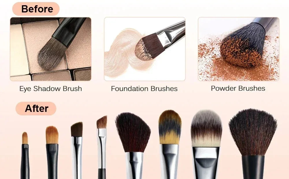 3 In 1 Portable Automatic Electric Makeup Brush Cleaner For Women Eye Shadow Brush Holder Stand Tool And Dryer Beauty Makeup