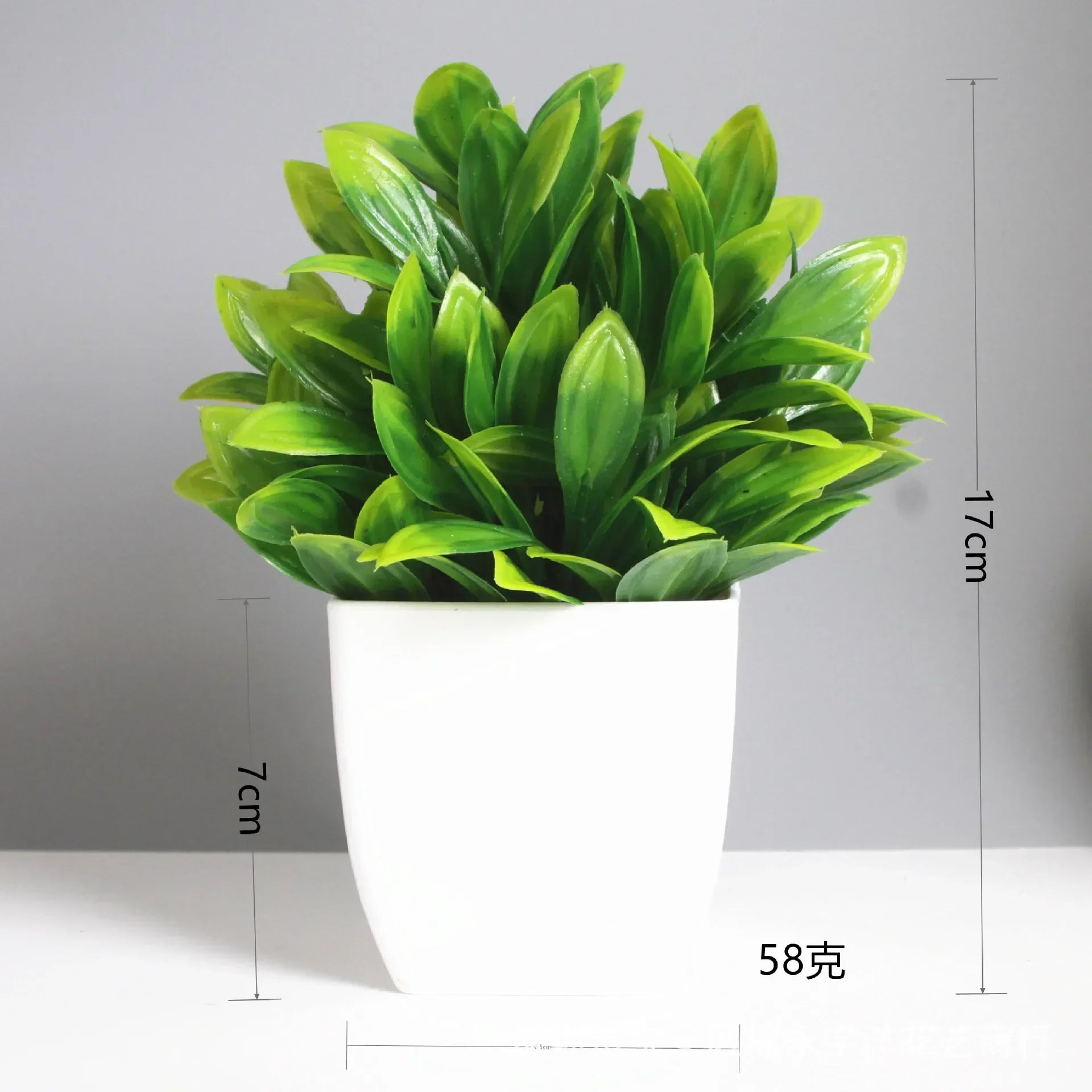 Wholesale Artificial Bonsai Green Fake Plant Potted Plants Indoor and Outdoor Home Bedroom Garden Decoration Artificial Plants